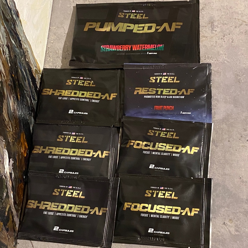 Steel Supplement Sample Bundle